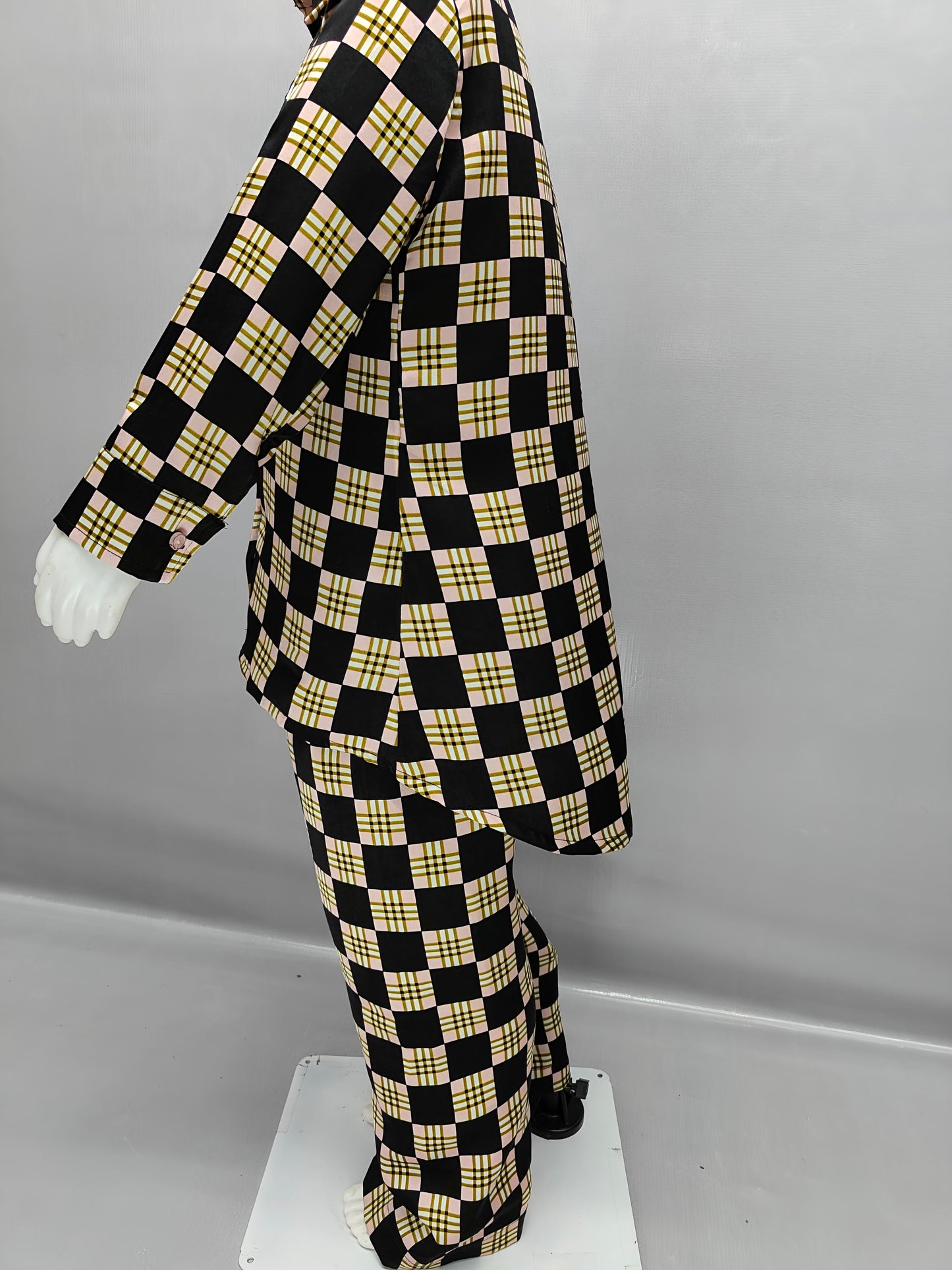 Mini Luxe Check Co-ord Set