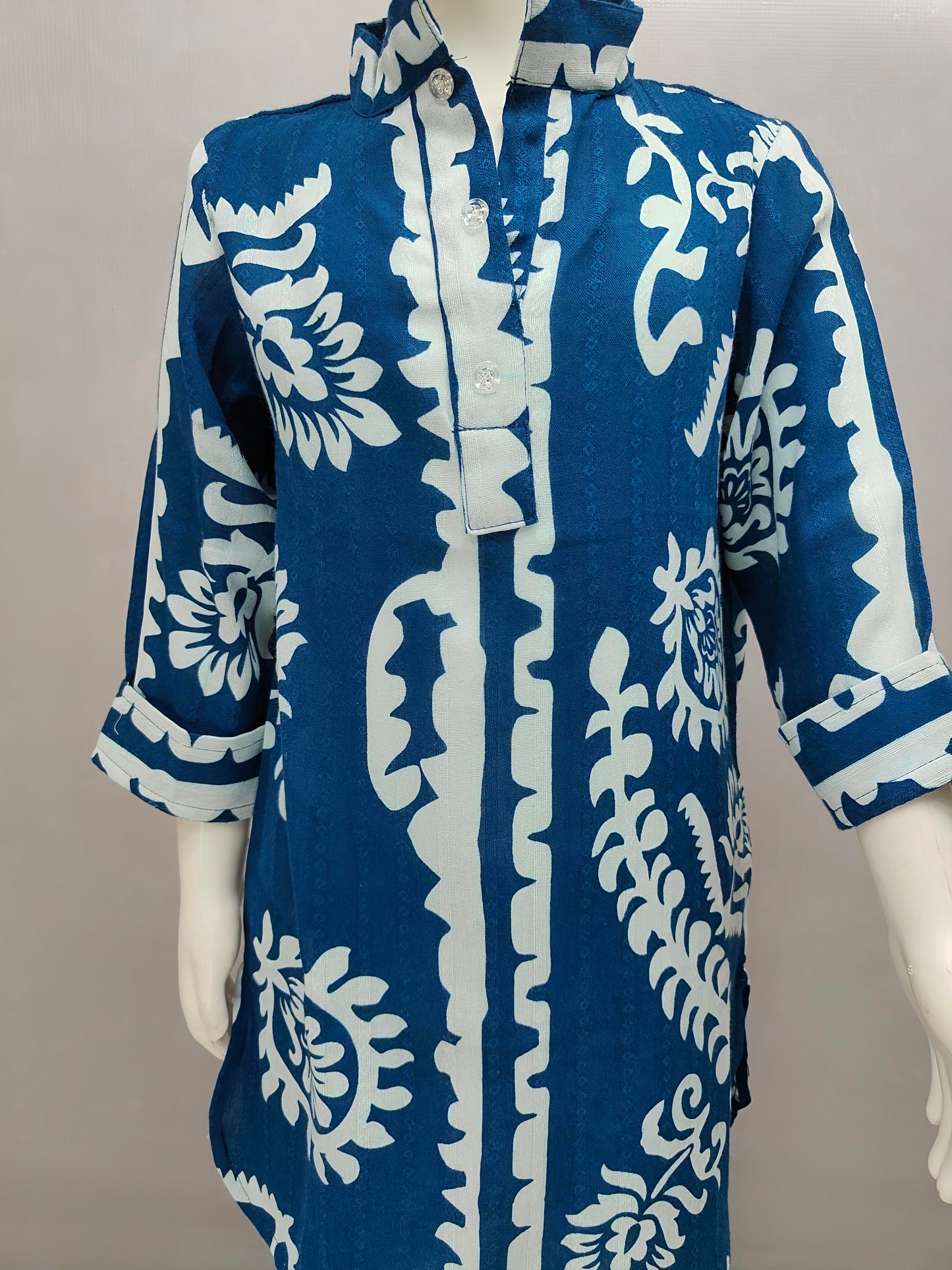 Indigo Bloom Co-ord Set for Girl (3β14 Years)