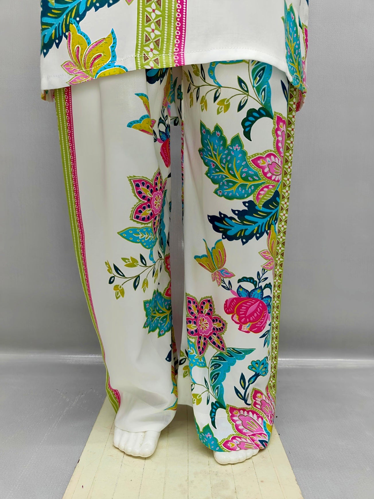 Trendy Turkish Rayon Co-ord Set for Girls (3–13 Years)