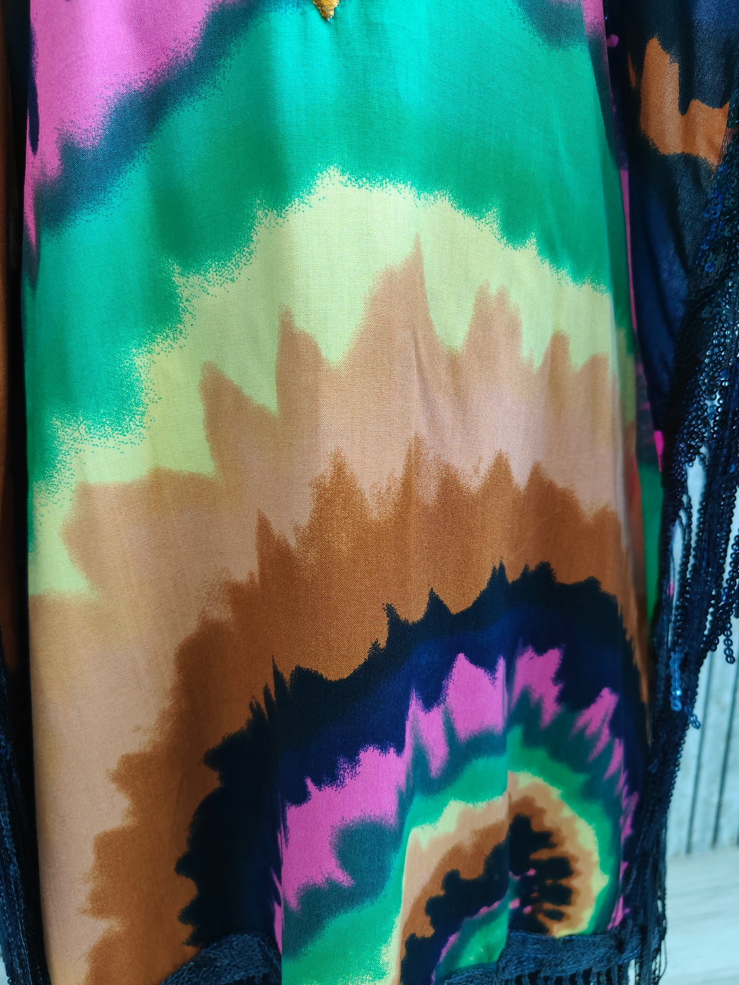 Girls' Ethnic Kaftan Co-Ord Set with tassels | Digital Print & Tie-Dye Styles | Sizes 22-32 (3–13 Years)